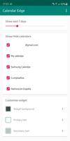 Calendar Events: Widget & Edge screenshot 1