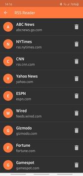 RSS Reader 截图 3