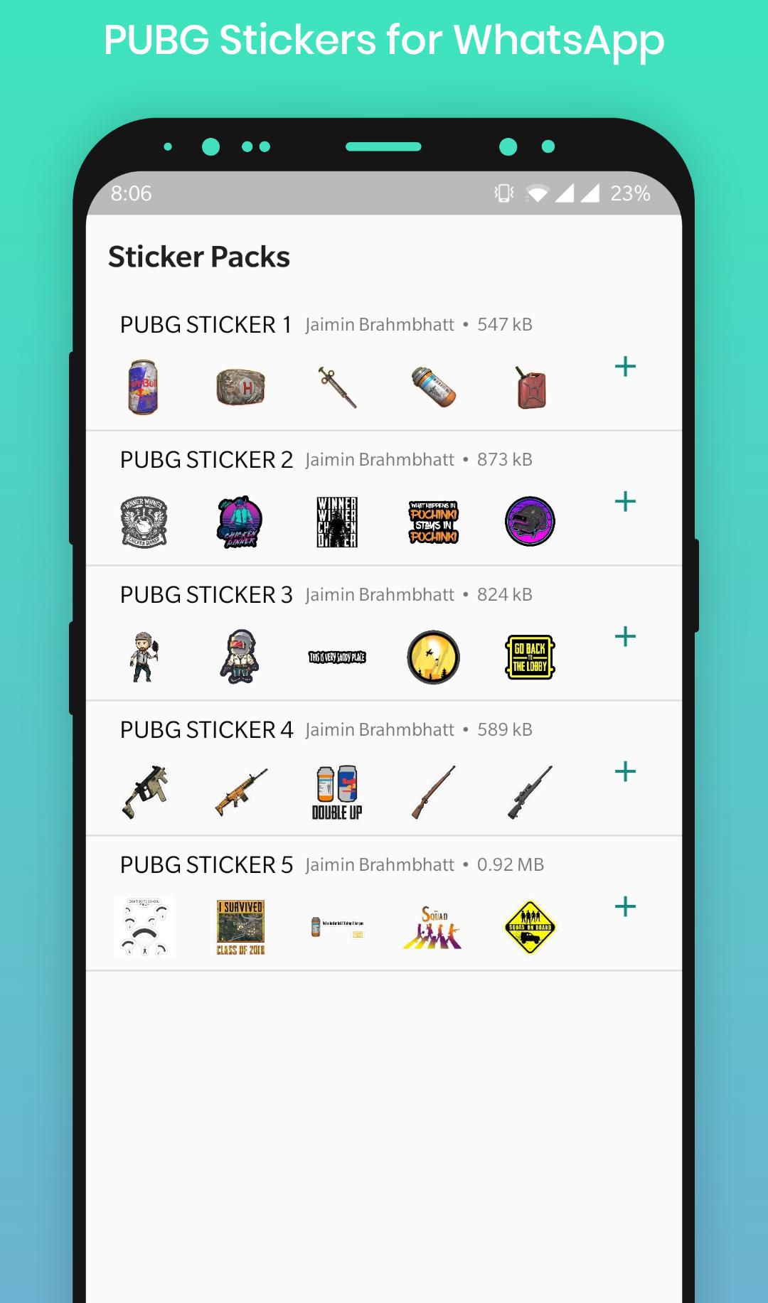 Pubg Wa Stickers For Android Apk Download