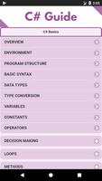 Learn C# (C Sharp) Complete Guide (OFFLINE) - 1MB ポスター
