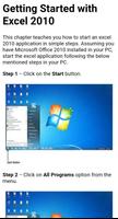 Learn MS Excel Complete Guide (OFFLINE) capture d'écran 1