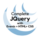Learn Complete jQuery with Events, HTML & CSS icon
