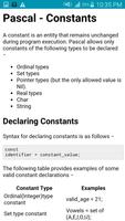 Learn PASCAL Complete Guide (OFFLINE) screenshot 1