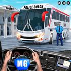 Police Bus Simulator Bus Game أيقونة