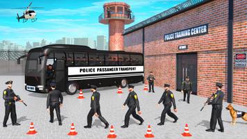 Police Bus Simulator Bus Game Poster