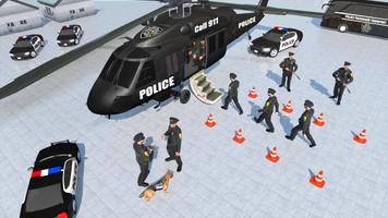 Police Bus Simulator Bus Game capture d'écran 1