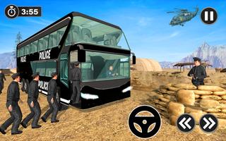 Police Bus Simulator Bus Game スクリーンショット 2