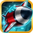 Tunnel Trouble 3D - Space Jet  أيقونة