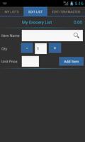 Shopping List Lite تصوير الشاشة 1