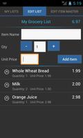 Shopping List Lite تصوير الشاشة 3