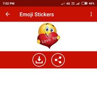 Emoji Stickers ภาพหน้าจอ 3