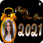 Happy New Year Photo Frame icon