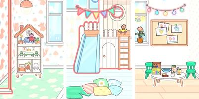 Tips Toca Boca Life House Game تصوير الشاشة 1