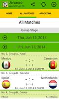 Jalvasco Coupe du Monde 2014 capture d'écran 2