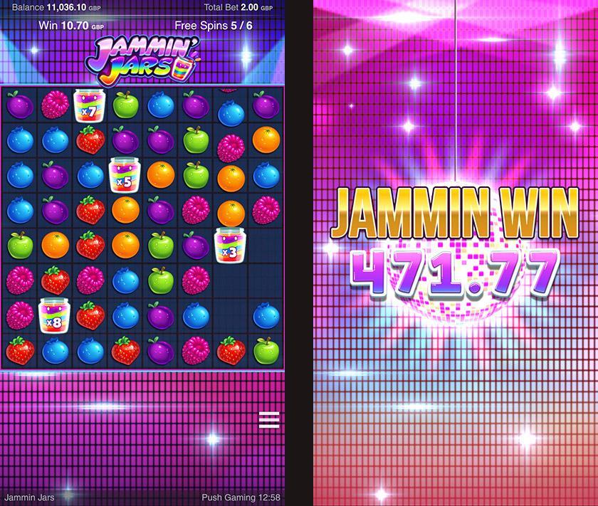 Push gaming как играть. Джаммин Джарс. Jammin Jars Slot. Jammin Jars 2 демо. Push Gaming Jammin Jars.