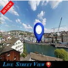 Street View Live2018 Satellite Location Finder GPS أيقونة