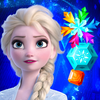 مغامرات ملكة الثلج من Disney لعبة مطابقة جديدة APK