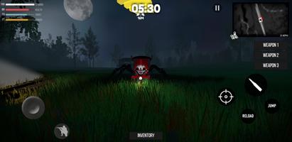 Horror Spider Train Escape ảnh chụp màn hình 3