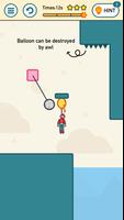 Rope Cut Rescue Puzzle - Save the Burning Stickman screenshot 2
