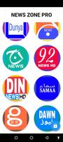 news zone pro:geo news,ary news,dunya news,express Affiche
