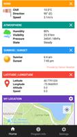 My Location and Compass, Weather स्क्रीनशॉट 1
