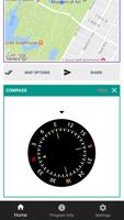 Mon emplacement et mon compas, Météo capture d'écran 3