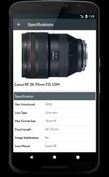 Lens List: Canon Reviews and R screenshot 3