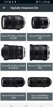 Lens List : Tamron Specifications and Reviews poster
