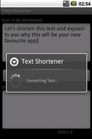 Text Shortener 海報