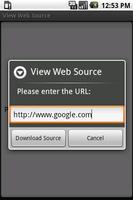 View Web Source Cartaz