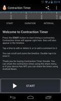 Contraction Timer screenshot 1