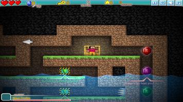 Mine Caves, Puzzle-arcade Game poster