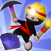 Ninja Miner 2, Swipe for Gems