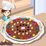 Sara Cooking Chocolate Pizza icono