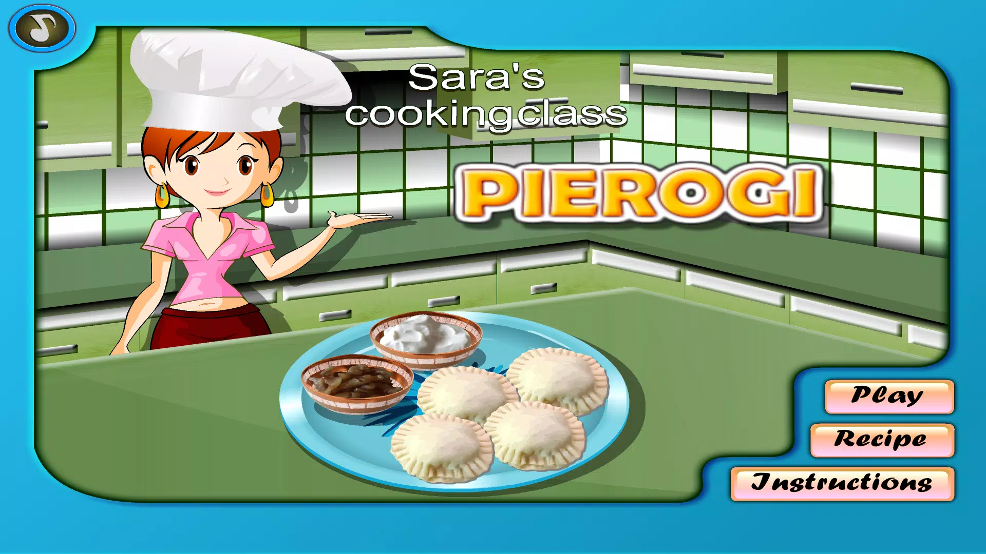 SARA'S COOKING CLASS: PIEROGI jogo online gratuito em