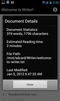 Writer スクリーンショット 3