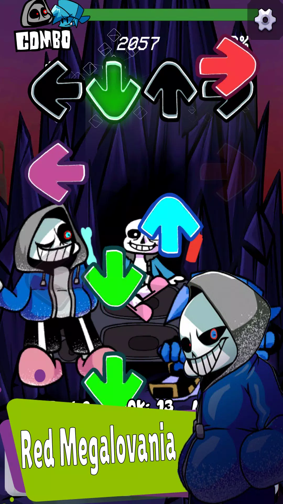 Dust Sans Improved Icons! [Friday Night Funkin'] [Mods]