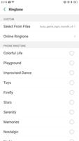 Ringtone Settings capture d'écran 2