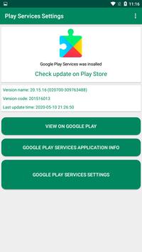Launcher Google Play Services Settings (Shortcut) poster