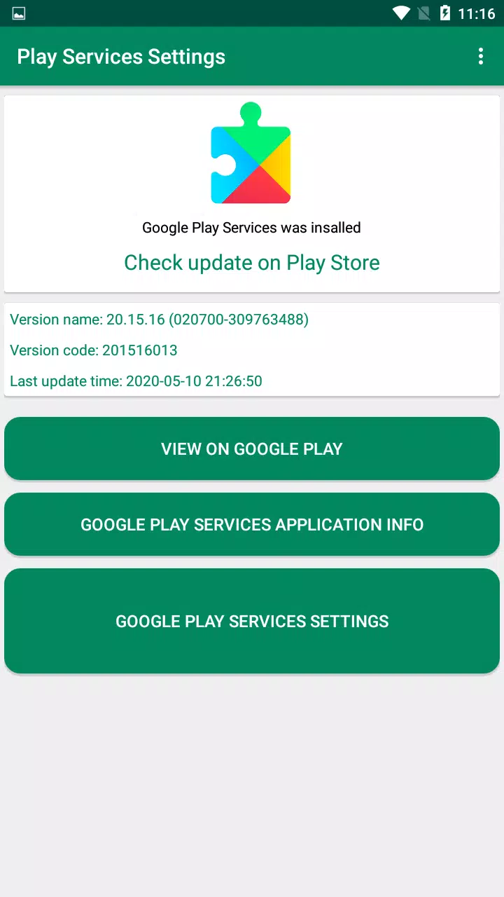 Launcher Google Play Services Settings (Shortcut) APK for Android Download