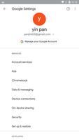 Launcher Google Play Services Settings (Shortcut) captura de pantalla 1