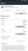 Launcher Google Play Services Settings (Shortcut) স্ক্রিনশট 2