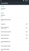 Accessibility Settings Shortcut screenshot 1