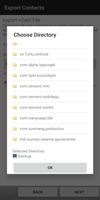 Export Contacts Screenshot 1