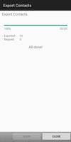 Export Contacts syot layar 2