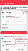 Kemas kini Play Store syot layar 1