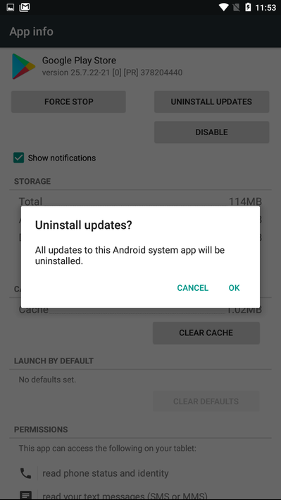 Play Store Update screenshot 4