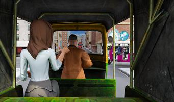 Modern Tuk Tuk Rickshaw Game imagem de tela 3