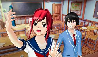3D Sakura School Simulator captura de pantalla 1