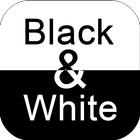 Black and White ícone